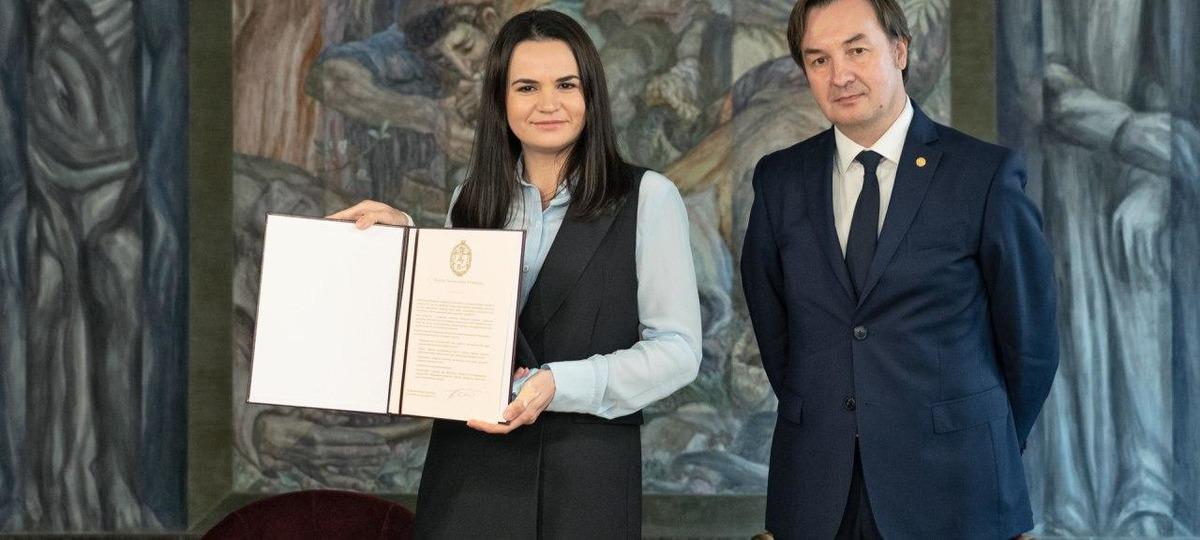 Тихановская, помощь белорусским студентам, университет, Литва, Брестская газета