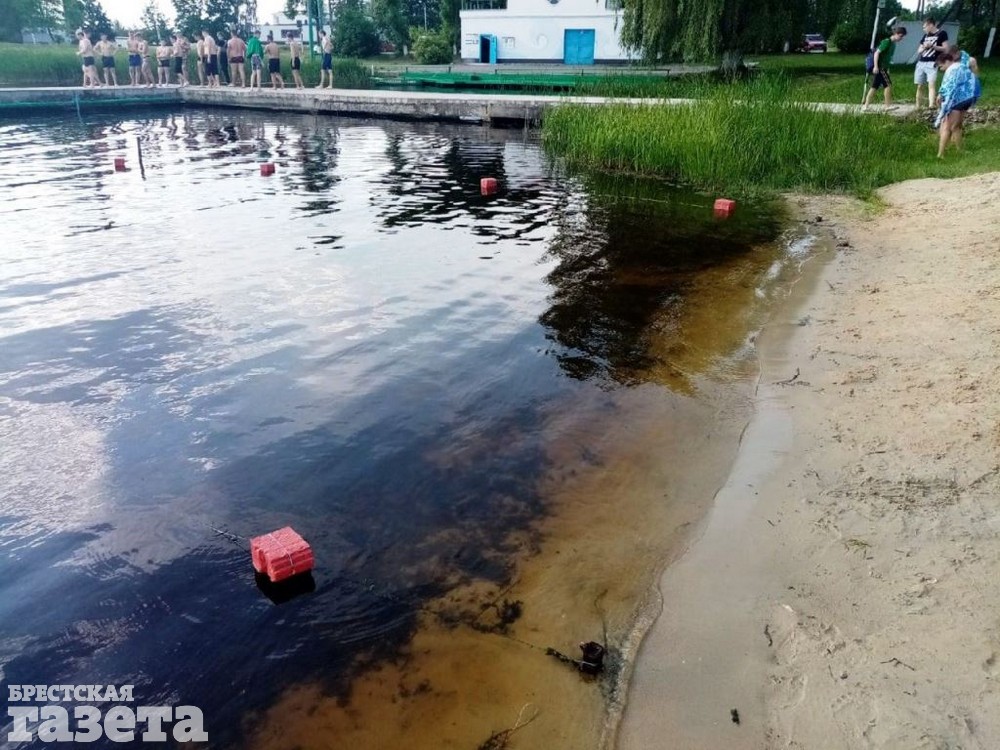 Пруд по улице Пушкина.