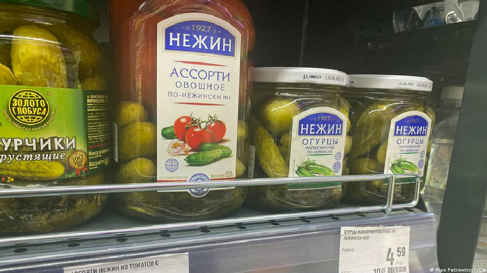 Продукты в беларуских магазинах