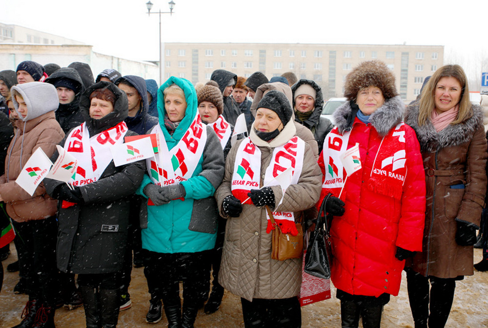 Торжественное открытие магазина «Родны кут» в Климовичах в 2022 году. Иллюстративное фото