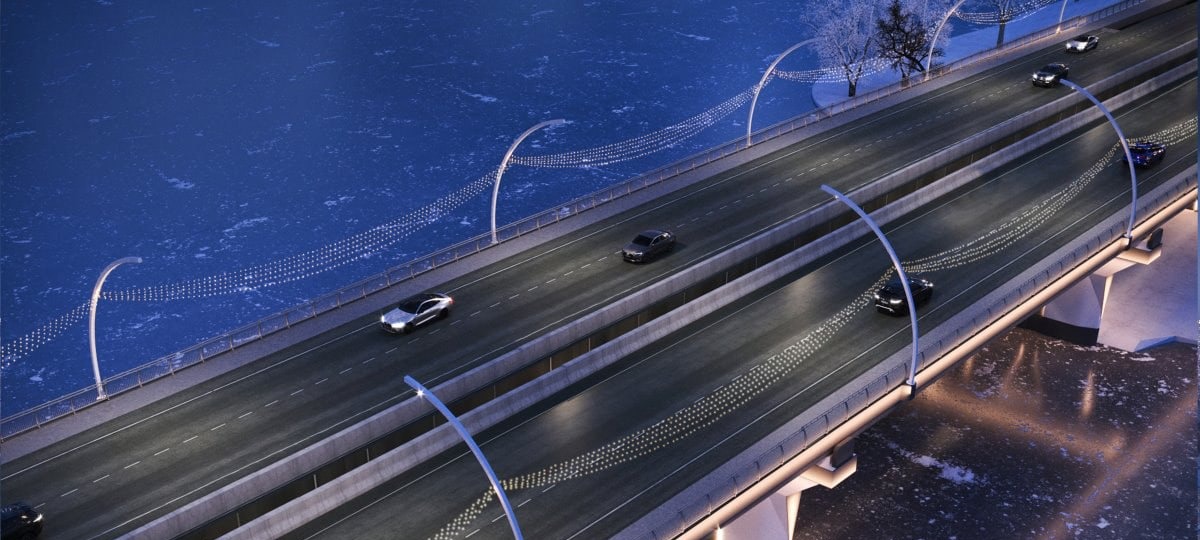 Проект моста через Мухавец по бульвару Шевченко в Бресте