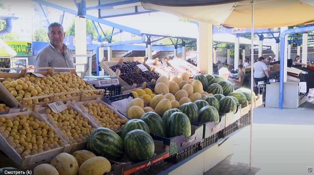 Брестский центральный рынок. Скриншот с сюжета «Буг-ТВ».