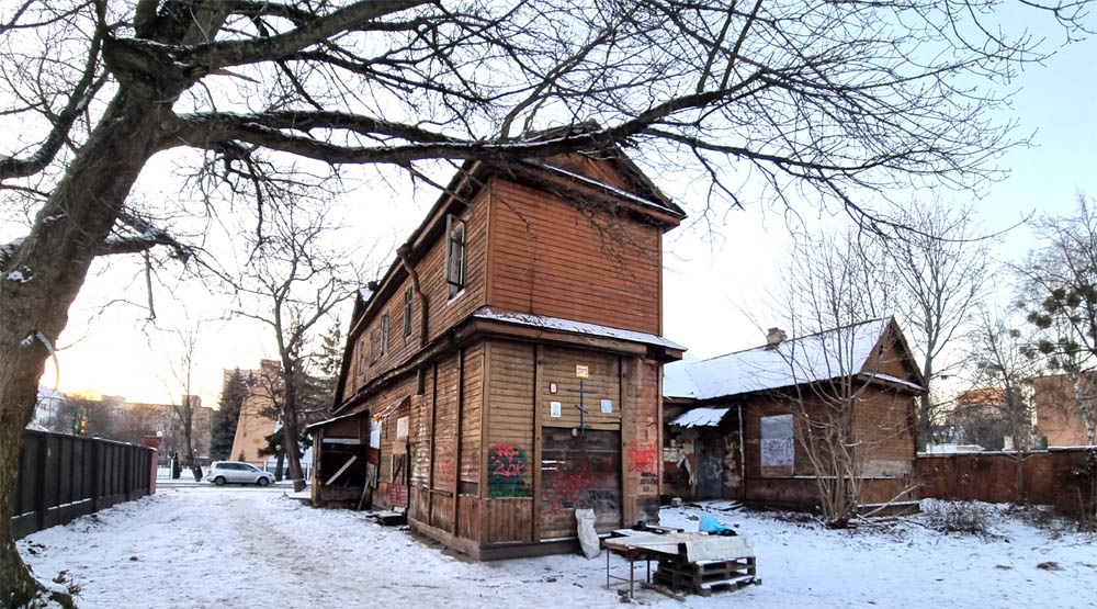 Сараи, которые снесли на улице Карбышева в Бресте