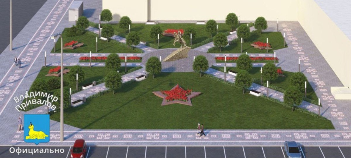 В Гомеле вырубили сквер ради памятника Рокоссовскому