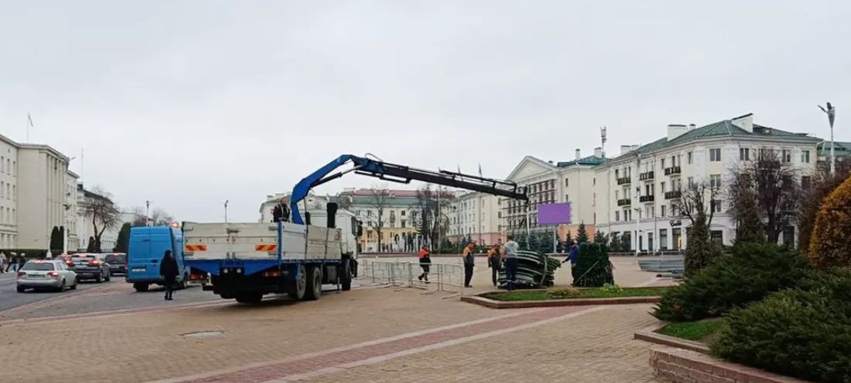 Новогодняя елка, Брест