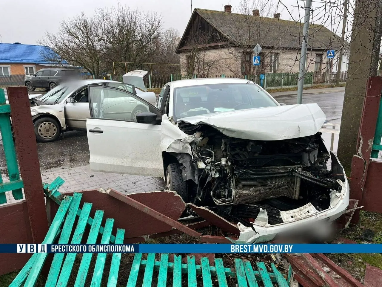 Авария в Дрогичине.