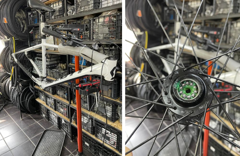 Веломастерская по ремонту велосипедов в Бресте.