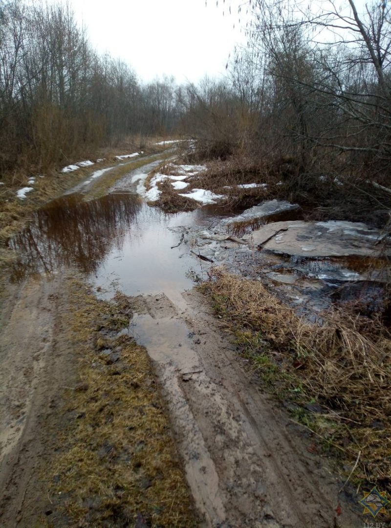 Автомобильный мост в деревне Кучинщина в 2021 году