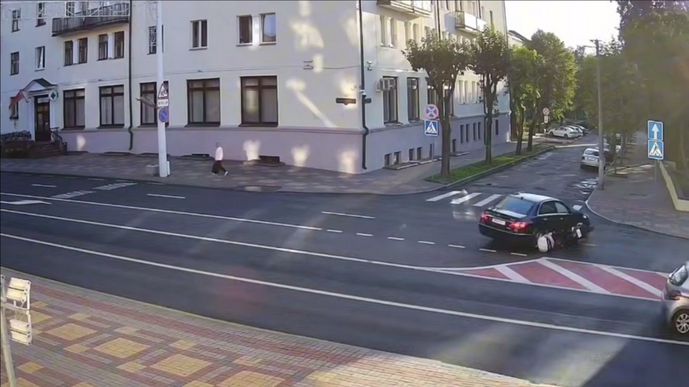 Смертельное ДТП в Бресте 24 июля 2026 года. Скриншот видео прокуратуры